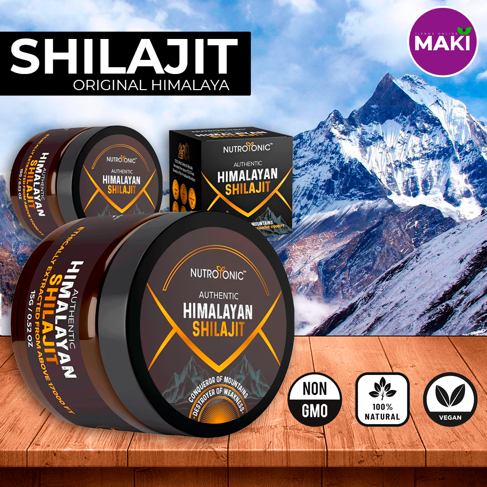 SHILAJIT ORIGINAL HIMALAYA SUMPLEMENTO SHILAFORCE™ ⭐️⭐️⭐️⭐️⭐️