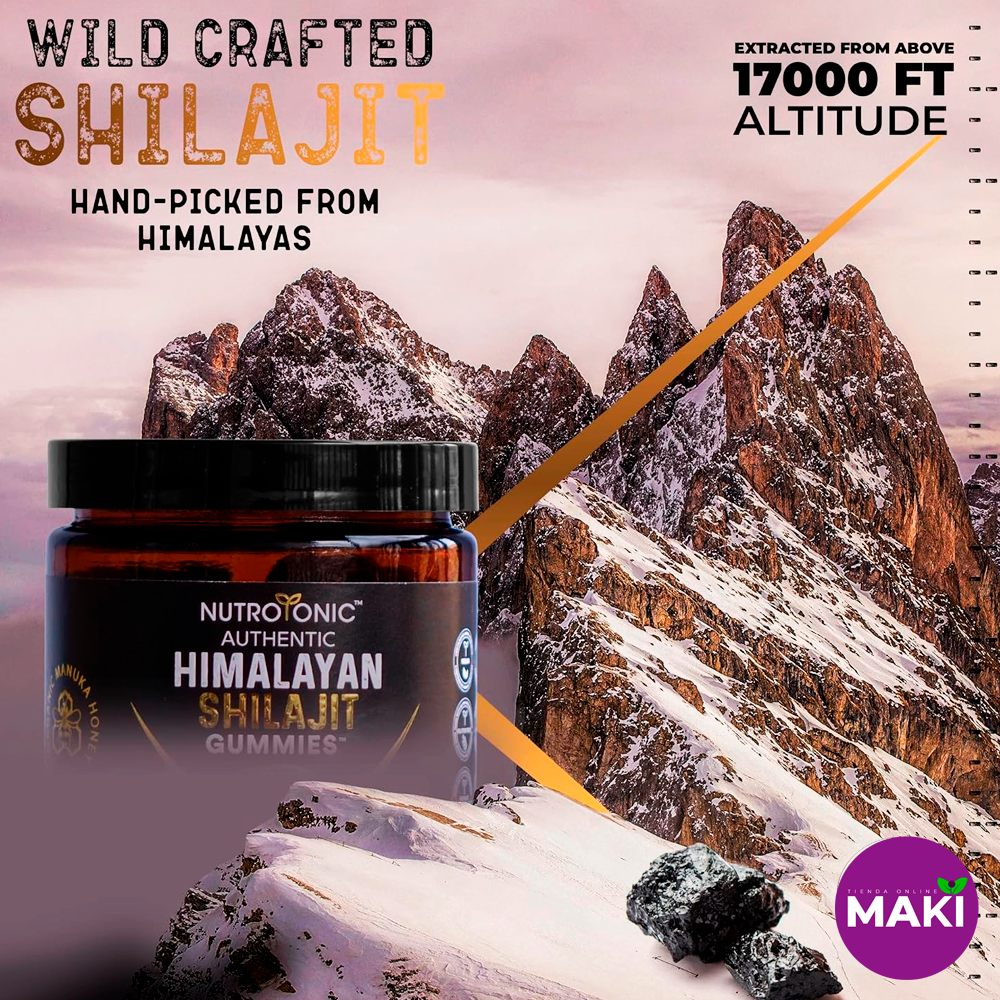 SHILAJIT ORIGINAL HIMALAYA SUMPLEMENTO SHILAFORCE™ ⭐️⭐️⭐️⭐️⭐️